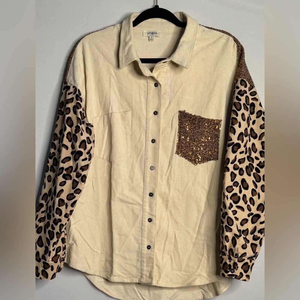 Umgee Animal‎ Print Top